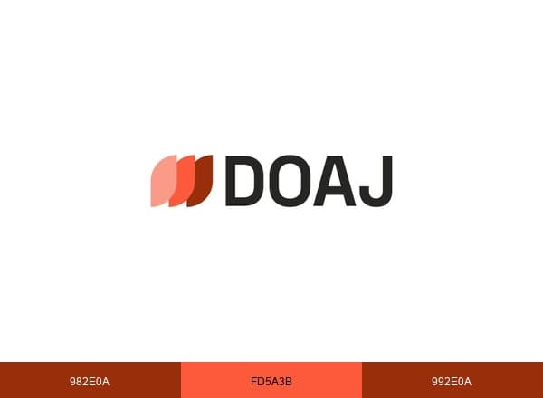DOAJ brand color palette