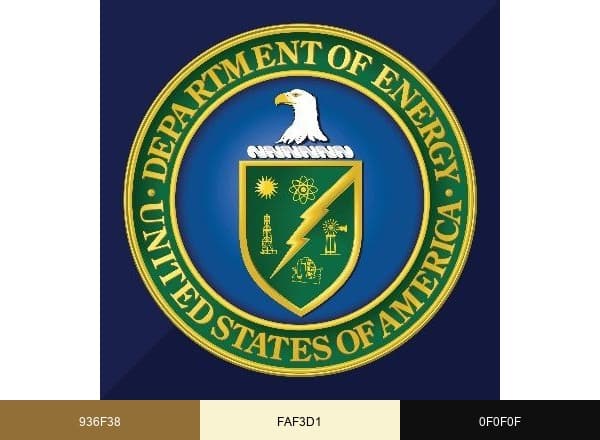U.S. Department of Energy brand color palette