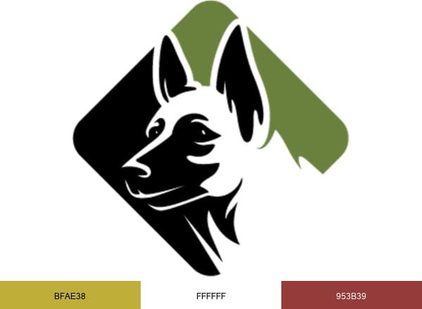 Dog Detectives brand color palette
