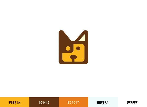 Doggy Digital brand color palette