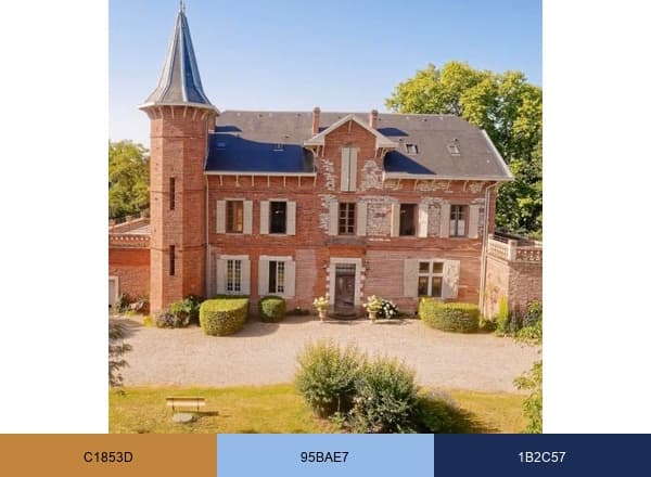 Domaine du Buc brand color palette