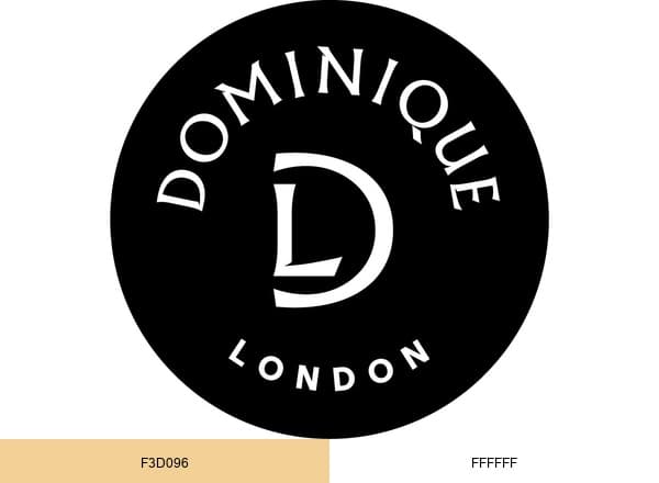 Dominique London brand color palette