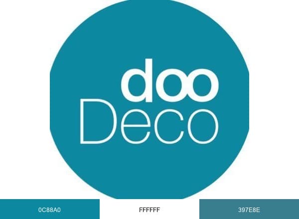 dooDeco brand color palette