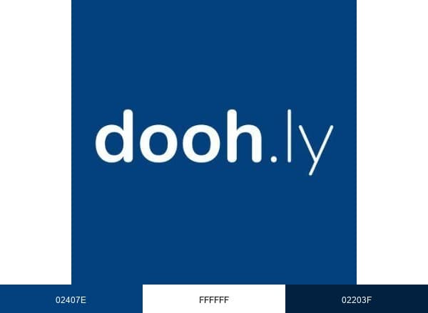 Doohly brand color palette