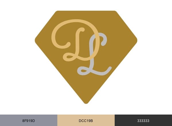 Bijouterie Doucet Latendresse brand color palette