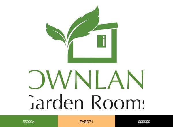Downland Garden Rooms brand color palette