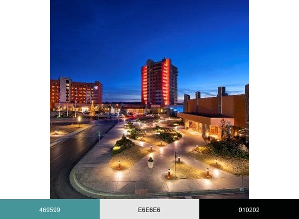 Downstream Casino brand color palette