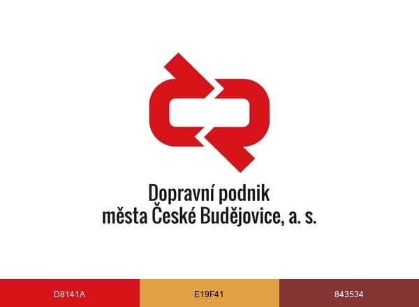 Dopravní podnik města České Budějovice brand color palette