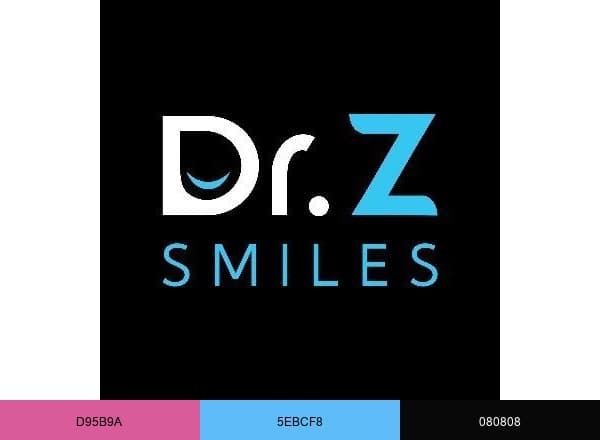 Dr. Z Smiles brand color palette