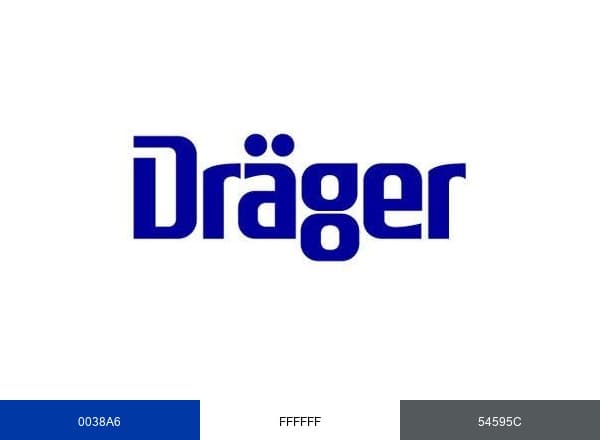 Dräger brand color palette