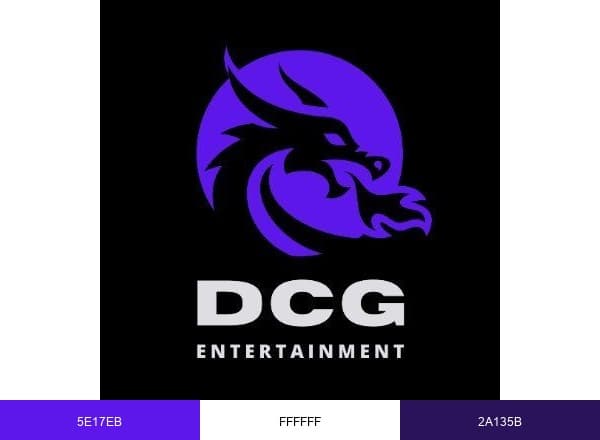 DCG Entertainment Ltd. brand color palette