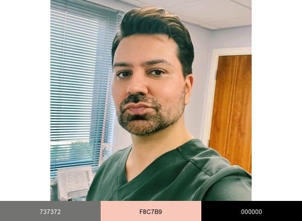 Dr Dan Dhunna brand color palette
