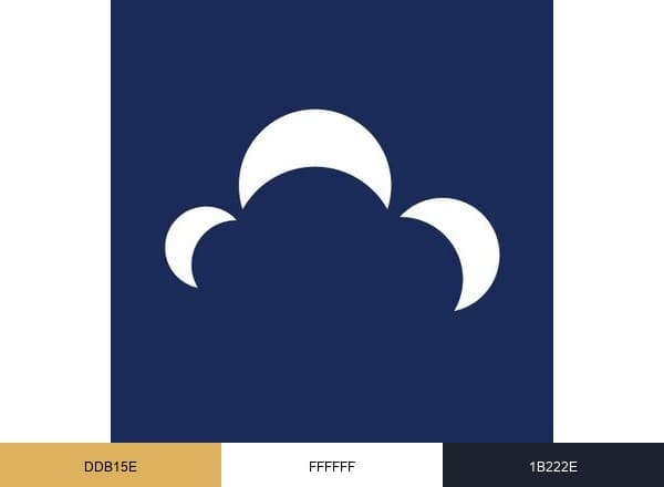 Dream Cloud Sleep brand color palette