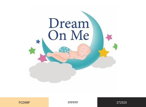 Dream On Me brand color palette