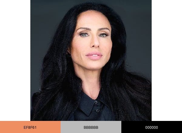 Dr. Gabrielle Lyon brand color palette