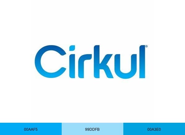 Cirkul brand color palette