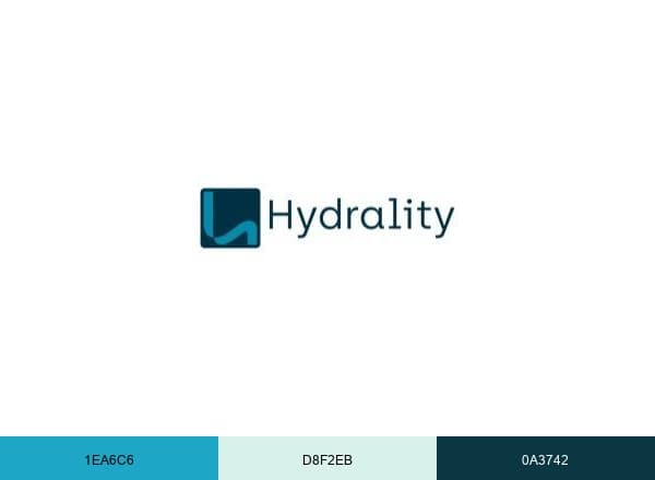 Hydrality brand color palette