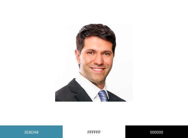 Dr. Theo Kousouli brand color palette