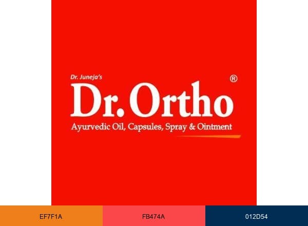 Dr. Ortho brand color palette