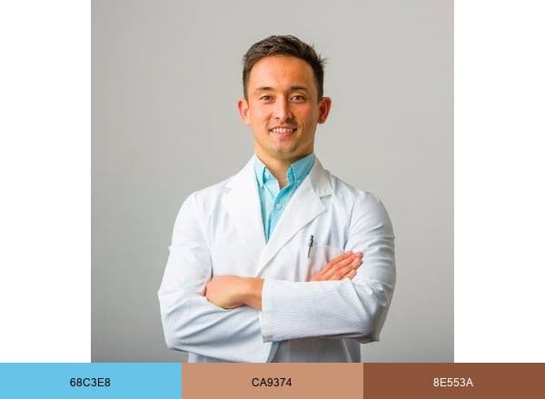 Steven Lin brand color palette