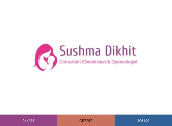 Dr Sushma Dikhit brand color palette