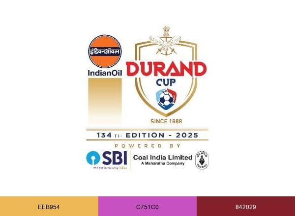 Durand Cup brand color palette