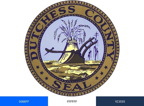 Dutchess County Government brand color palette