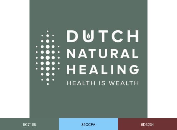DutchNaturalHealing brand color palette