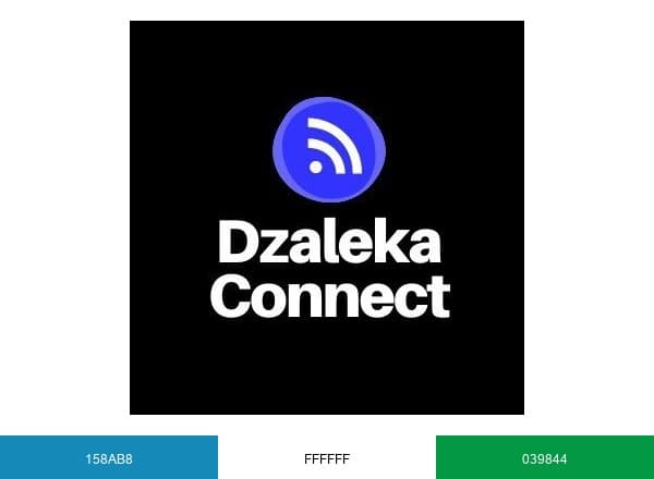 Dzaleka Connect brand color palette