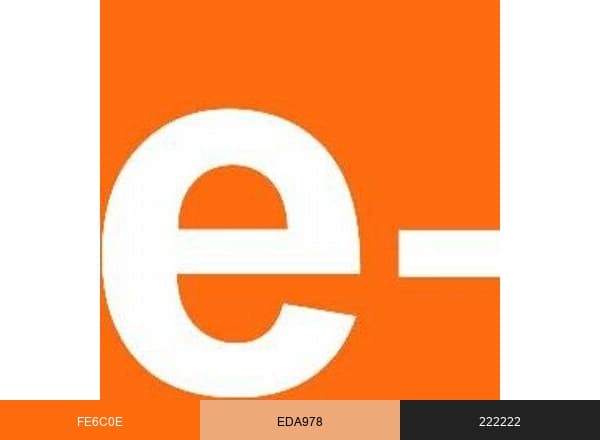 E-Architect brand color palette