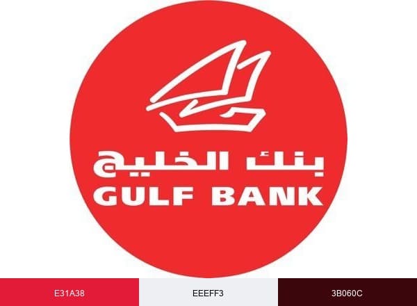 Gulf Bank (KSC) brand color palette