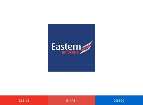 Eastern Airways UK brand color palette
