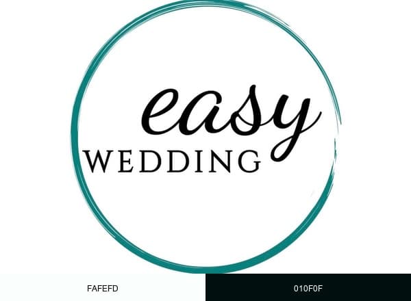 EasyWedding brand color palette