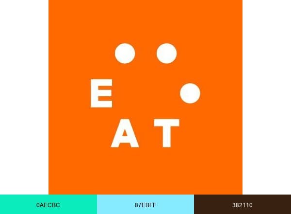 EAT brand color palette