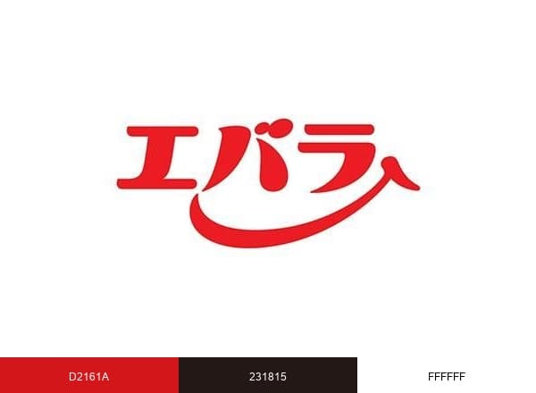 Ebara Foods Group brand color palette