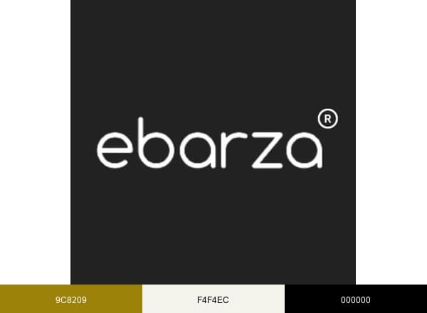ebarza Furniture & Interiors UAE brand color palette