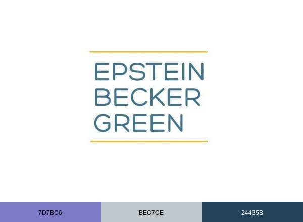 Epstein Becker Green brand color palette