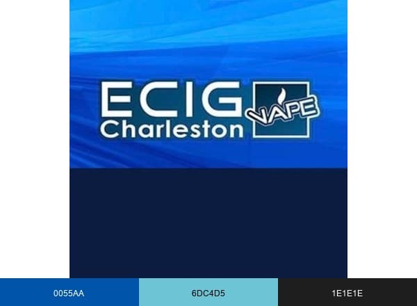 Ecigcharleston.com brand color palette