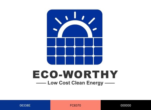 – ECO-WORTHY brand color palette
