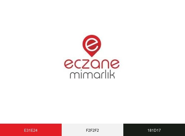 Eczane Mimarlık brand color palette