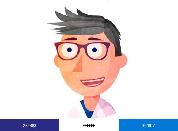 Edentist.It brand color palette