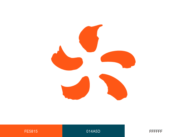 EDF solutions solaires brand color palette