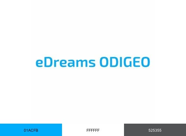 eDreams ODIGEO brand color palette