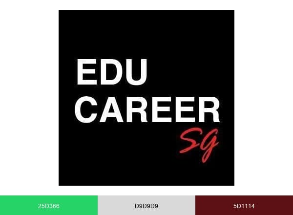 EduCareerSG brand color palette