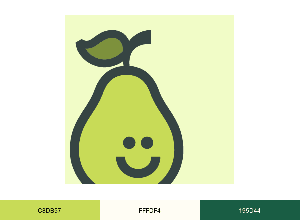 Pear Deck Learning brand color palette