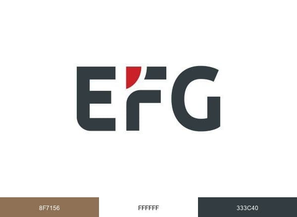 EFG International brand color palette