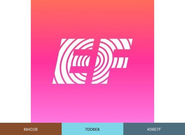 EF Educational Tours brand color palette