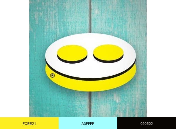 Eggs Up Grill brand color palette