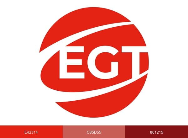 Euro Games Technology brand color palette