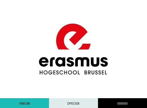 Erasmushogeschool Brussel brand color palette